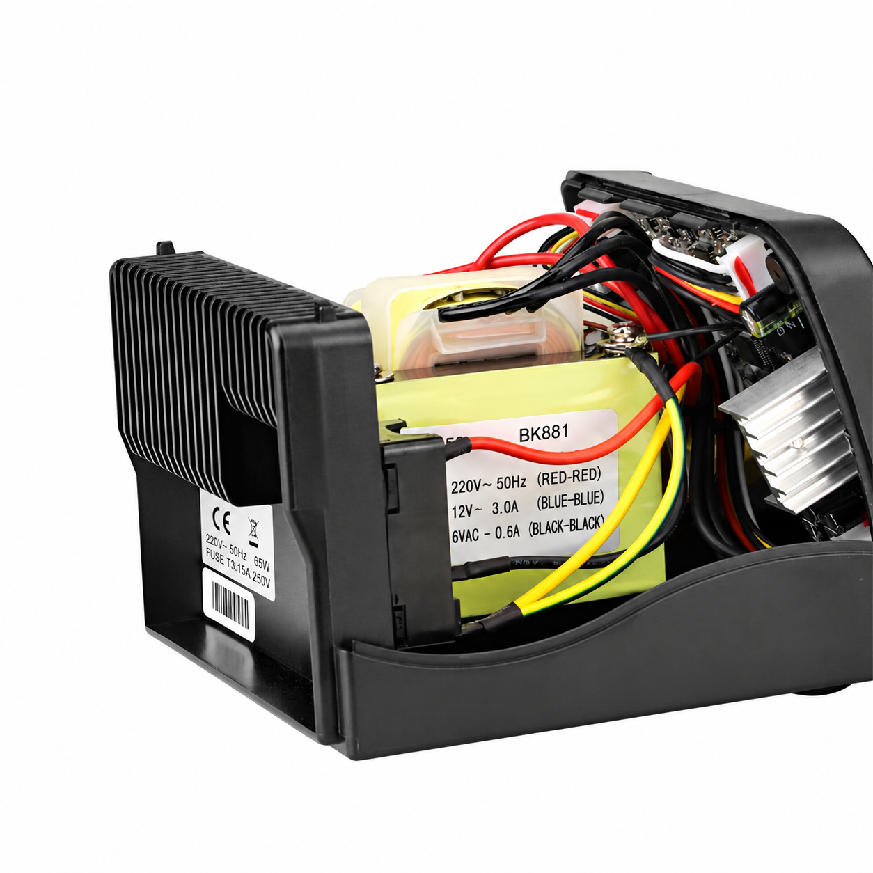 BK881 2-in-1 Lead-Free Hot Air Desoldering Station, 560W Air + 90W Iron - Image 2