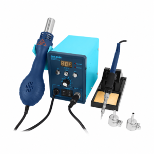 SBK8586 2-in-1 Hot Air Rework and Soldering Station, 700W Air / 60W Iron